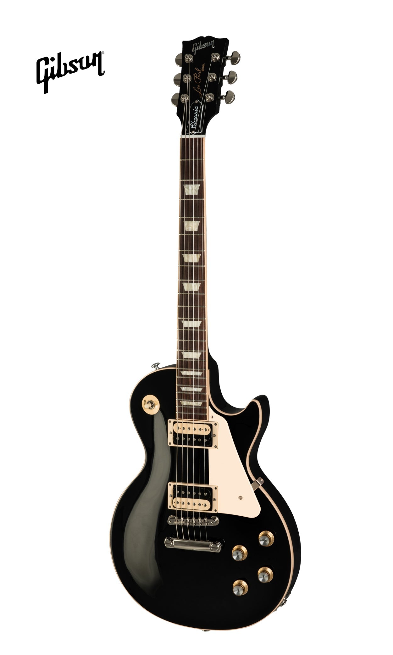 GIBSON LES PAUL CLASSIC ELECTRIC GUITAR - EBONY