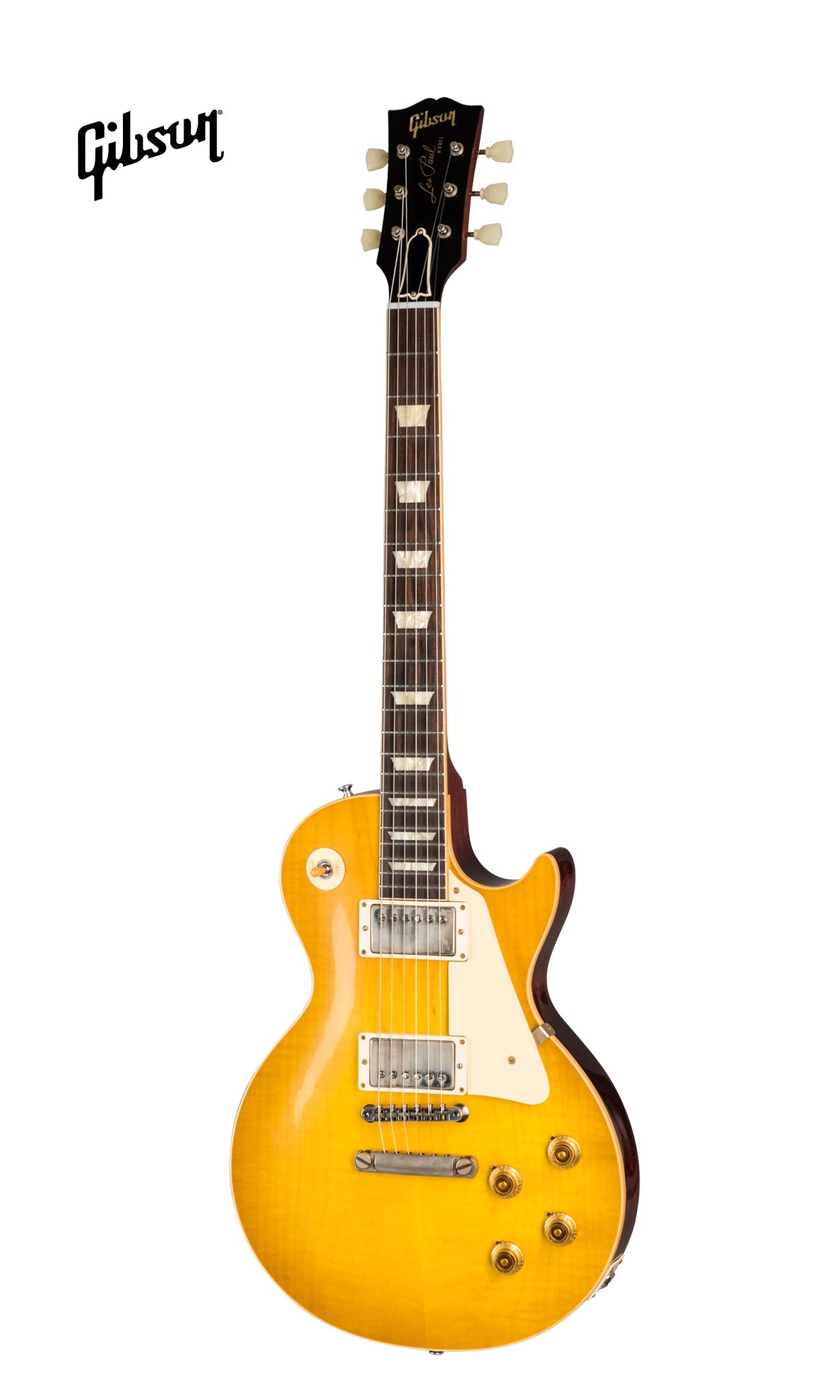 GIBSON 1958 LES PAUL STANDARD REISSUE VOS ELECTRIC GUITAR - LEMON BURST