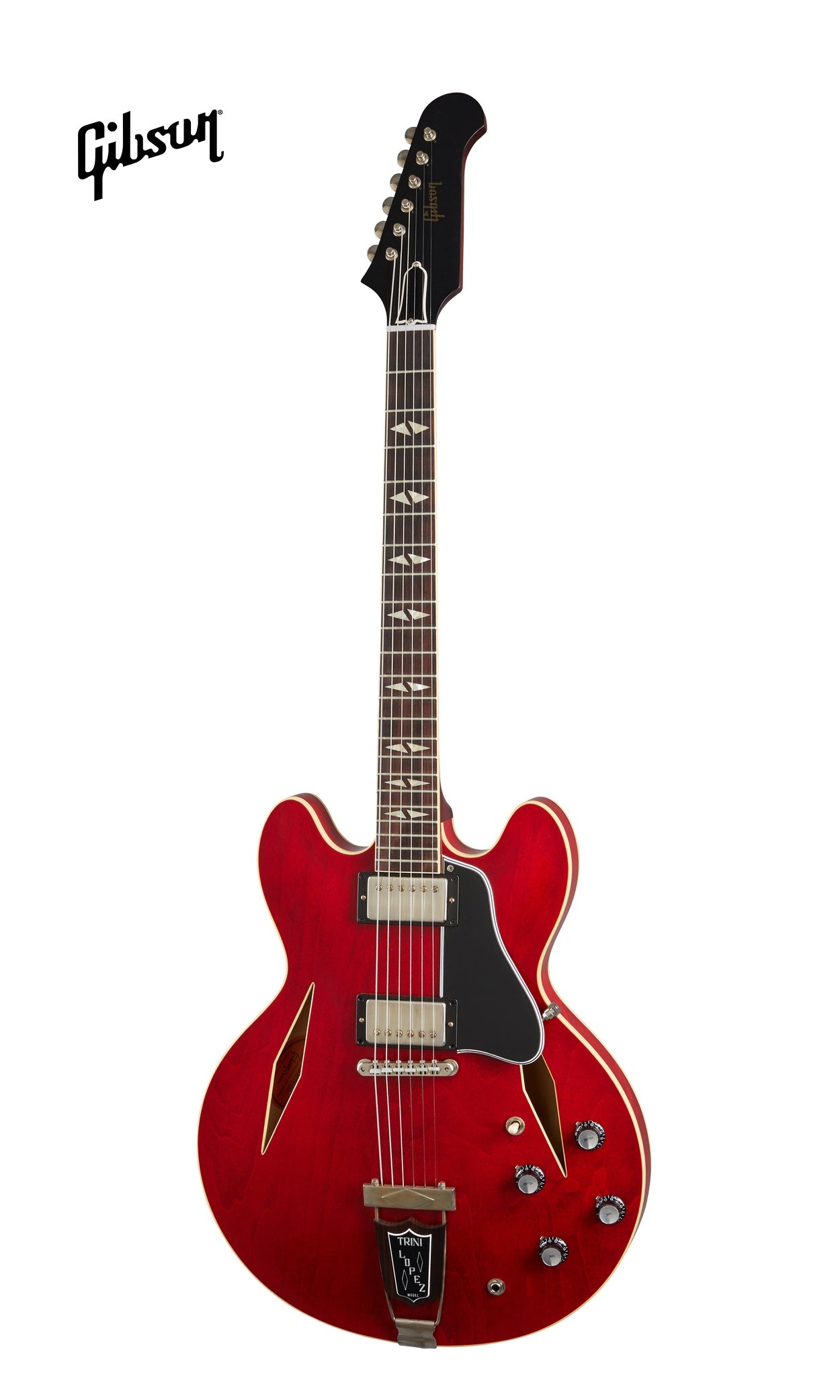 GIBSON 1964 TRINI LOPEZ STANDARD REISSUE VOS SEMI-HOLLOWBODY ELECTRIC GUITAR - 60S CHERRY