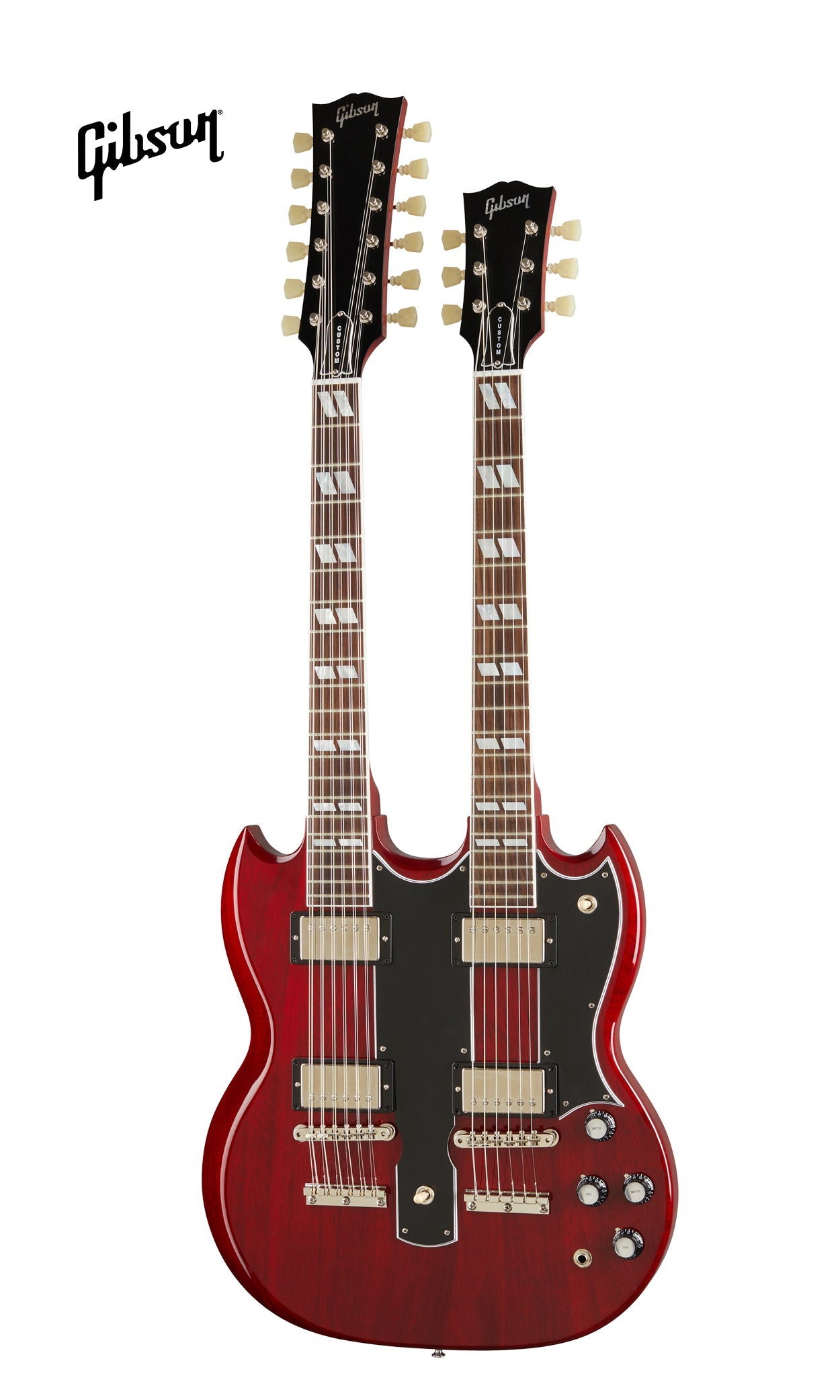 GIBSON EDS-1275 DOUBLENECK ELECTRIC GUITAR - CHERRY RED