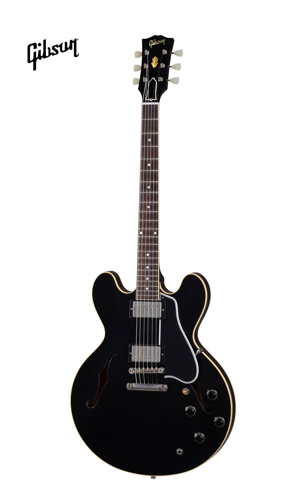GIBSON 1959 ES-335 REISSUE ULTRA LIGHT AGED SEMI-HOLLOWBODY ELECTRIC GUITAR - EBONY