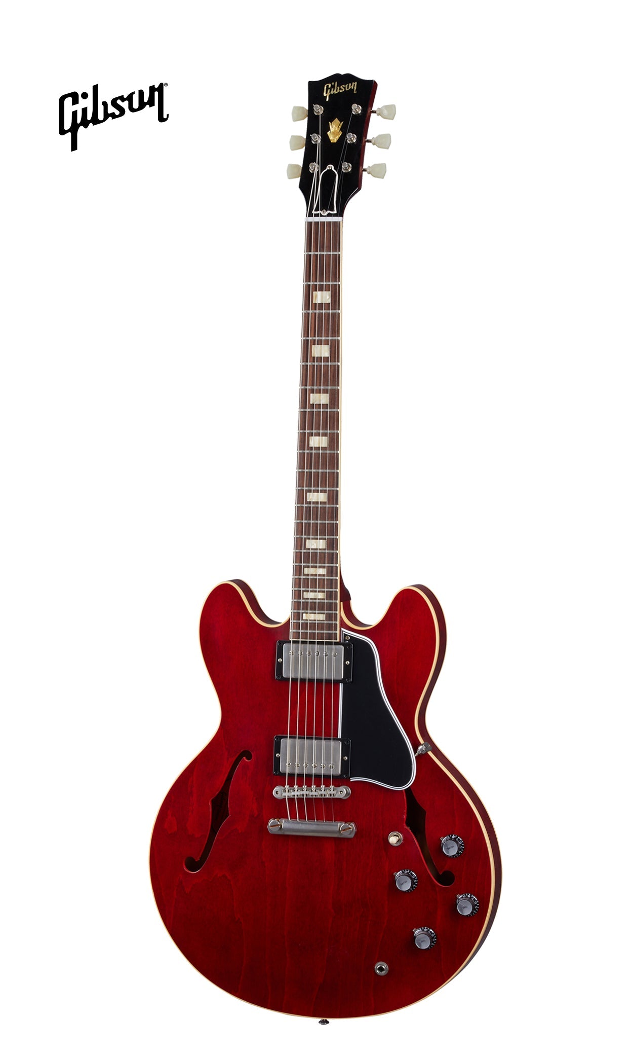 GIBSON 1964 ES-335 REISSUE ULTRA LIGHT AGED SEMI-HOLLOWBODY ELECTRIC GUITAR - 60S CHERRY