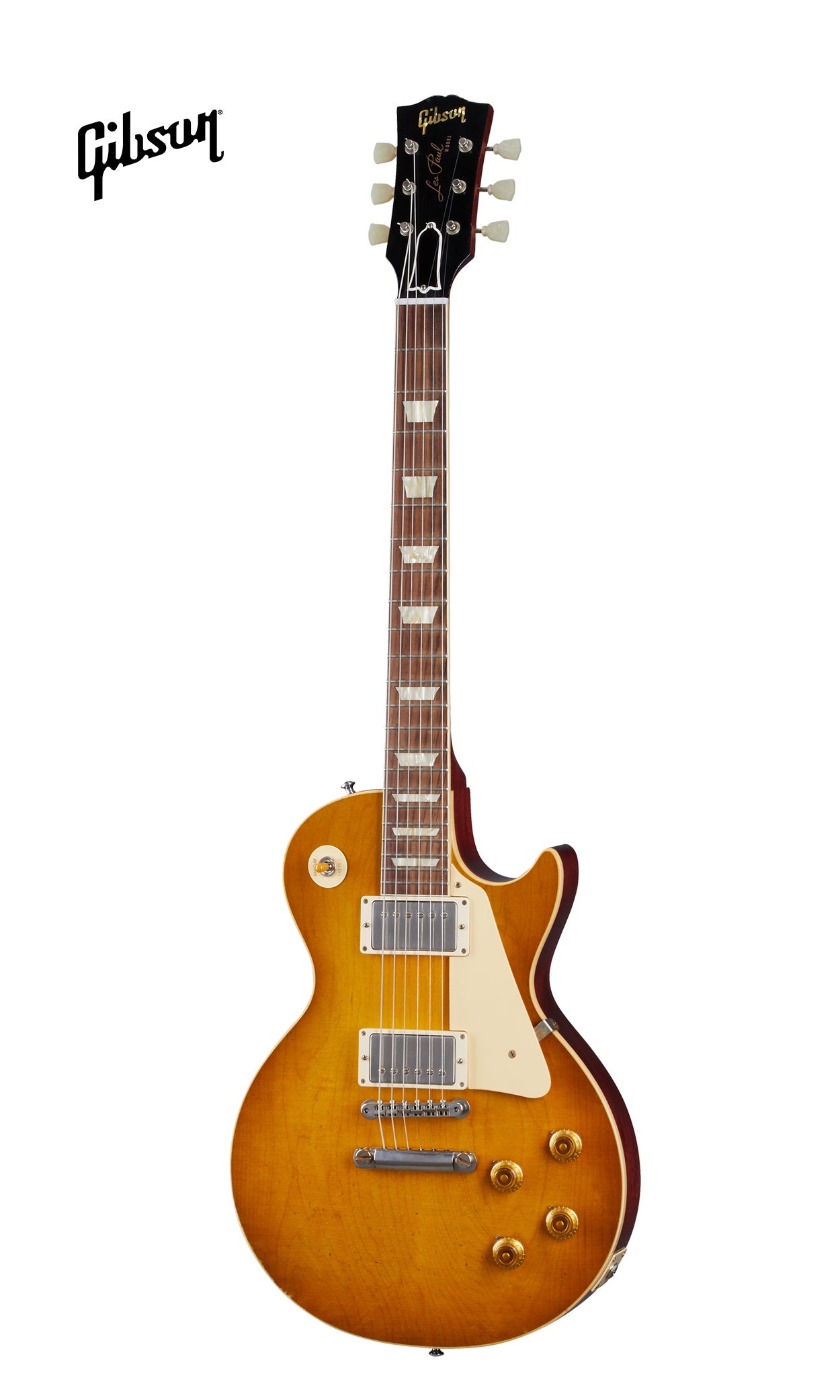 GIBSON 1958 LES PAUL STANDARD REISSUE LIGHT AGED ELECTRIC GUITAR - LEMON BURST