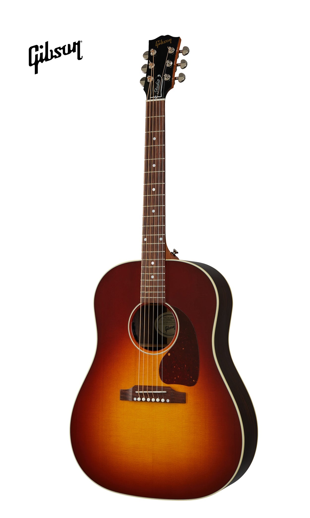 GIBSON J-45 STUDIO ROSEWOOD ACOUSTIC-ELECTRIC GUITAR - ROSEWOOD BURST