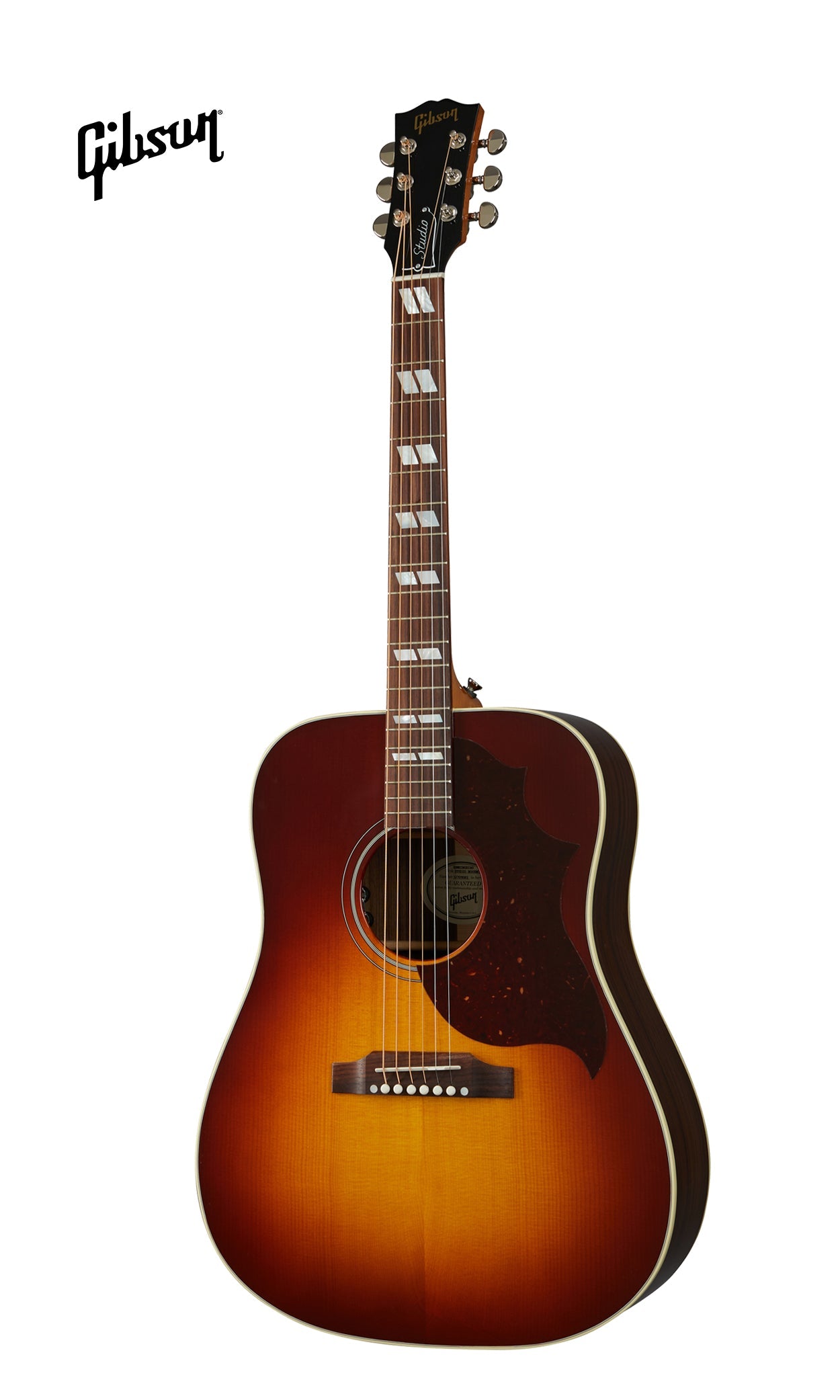 GIBSON HUMMINGBIRD STUDIO ROSEWOOD ACOUSTIC-ELECTRIC GUITAR - ROSEWOOD BURST