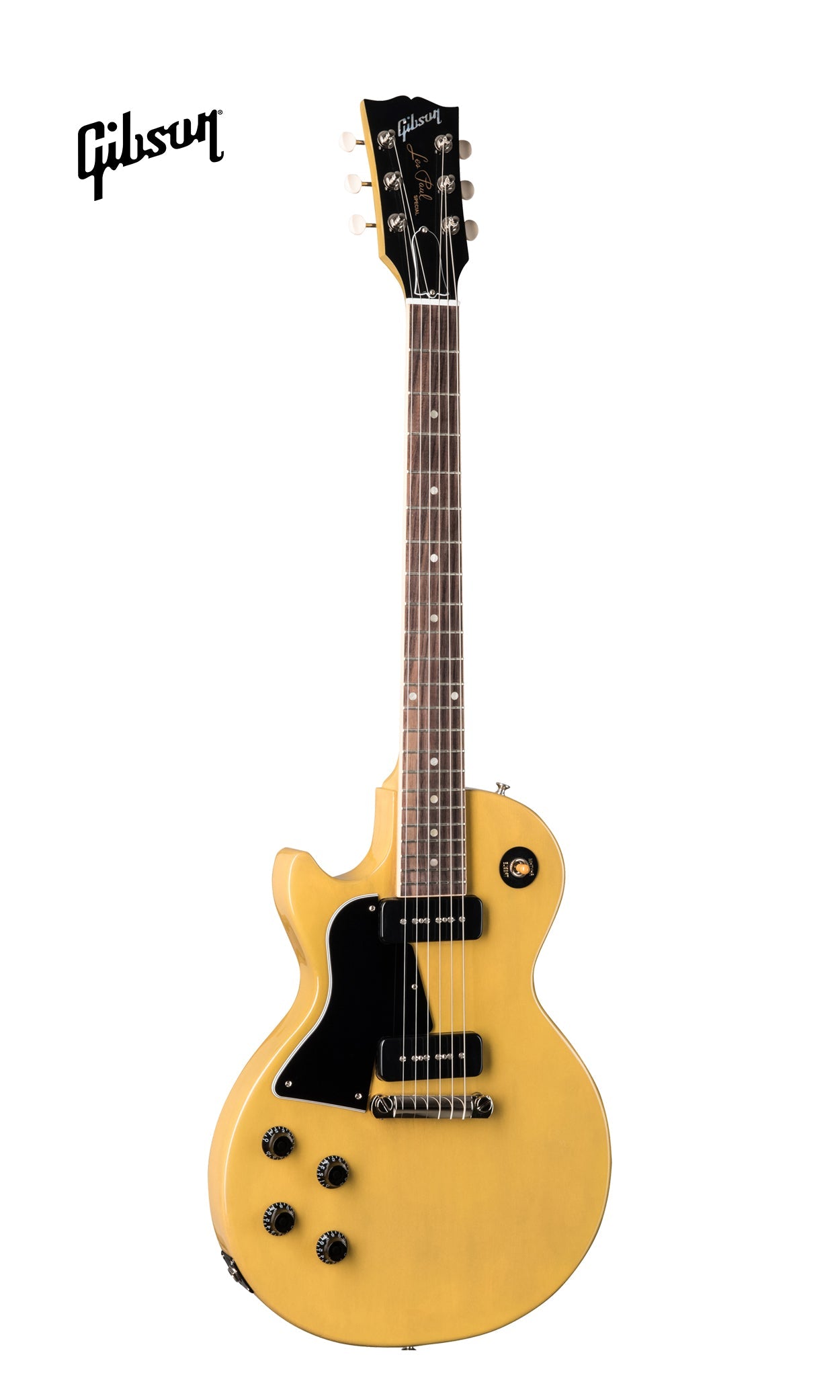 GIBSON LES PAUL SPECIAL LEFT-HANDED ELECTRIC GUITAR - TV YELLOW