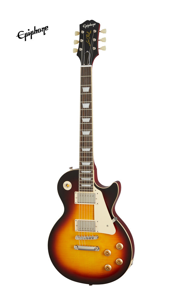 (Epiphone Inspired by Gibson Custom) Epiphone Limited Edition 1959 Les Paul Standard Electric Guitar, Case Included - Aged Dark Burst