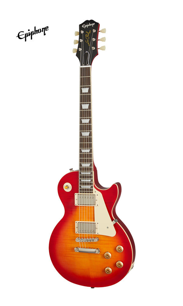 (Epiphone Inspired by Gibson Custom) Epiphone Limited Edition 1959 Les Paul Standard Electric Guitar, Case Included - Aged Dark Cherry Burst