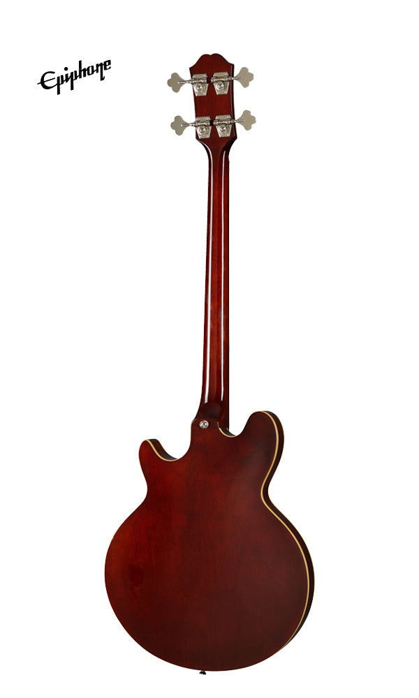 Epiphone Jack Casady Semi-Hollowbody Bass Guitar - Sparkling Burgundy