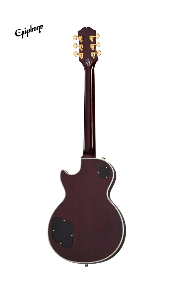 Epiphone Jerry Cantrell "Wino" Les Paul Custom Electric Guitar, Case Included - Wine Red