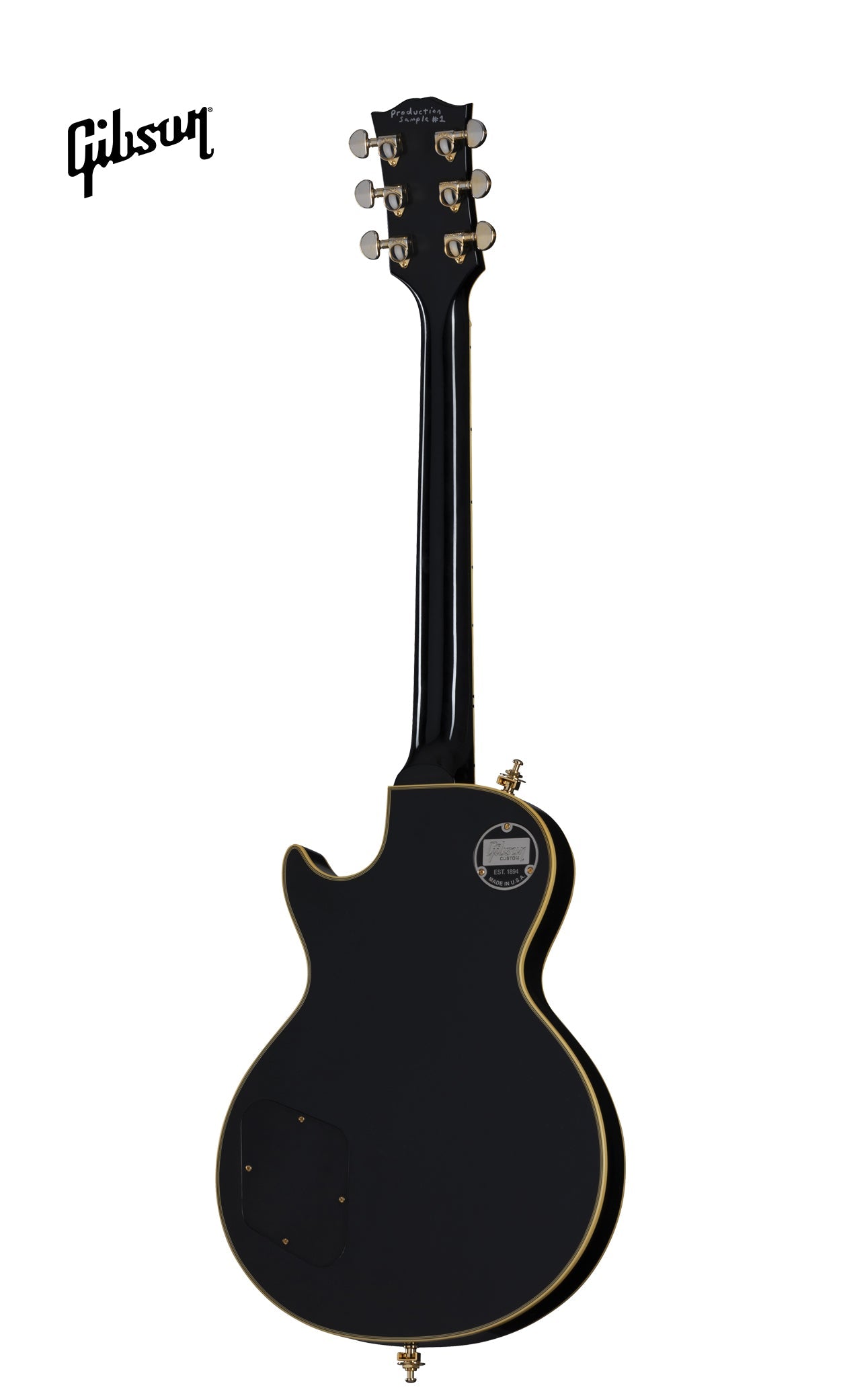 GIBSON PETER FRAMPTON "PHENIX" INSPIRED LES PAUL CUSTOM VOS ELECTRIC GUITAR - EBONY