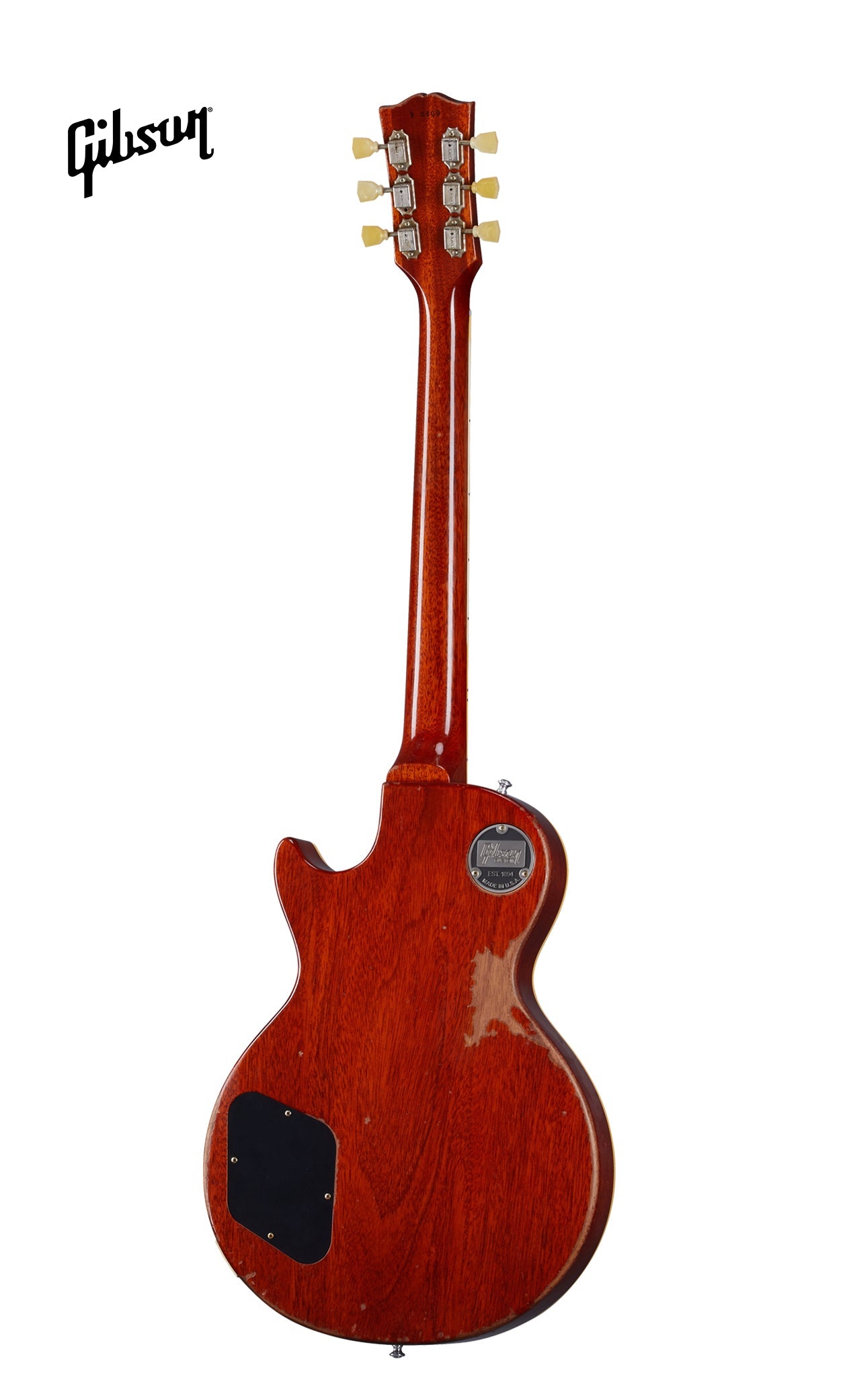 GIBSON 1959 LES PAUL STANDARD REISSUE HEAVY AGED ELECTRIC GUITAR - SLOW ICED TEA FADE