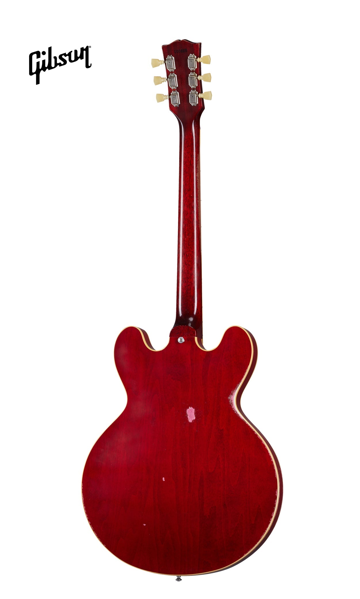 GIBSON 1961 ES-335 REISSUE HEAVY AGED SEMI-HOLLOWBODY ELECTRIC GUITAR - 60S CHERRY
