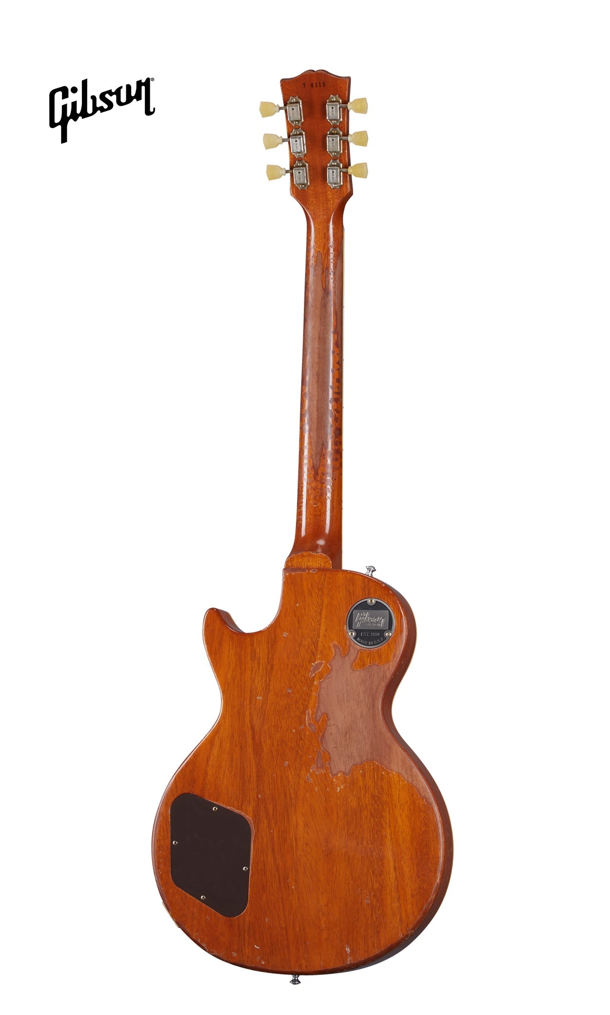 GIBSON 1957 LES PAUL GOLDTOP REISSUE ULTRA HEAVY AGED ELECTRIC GUITAR - DOUBLE GOLD