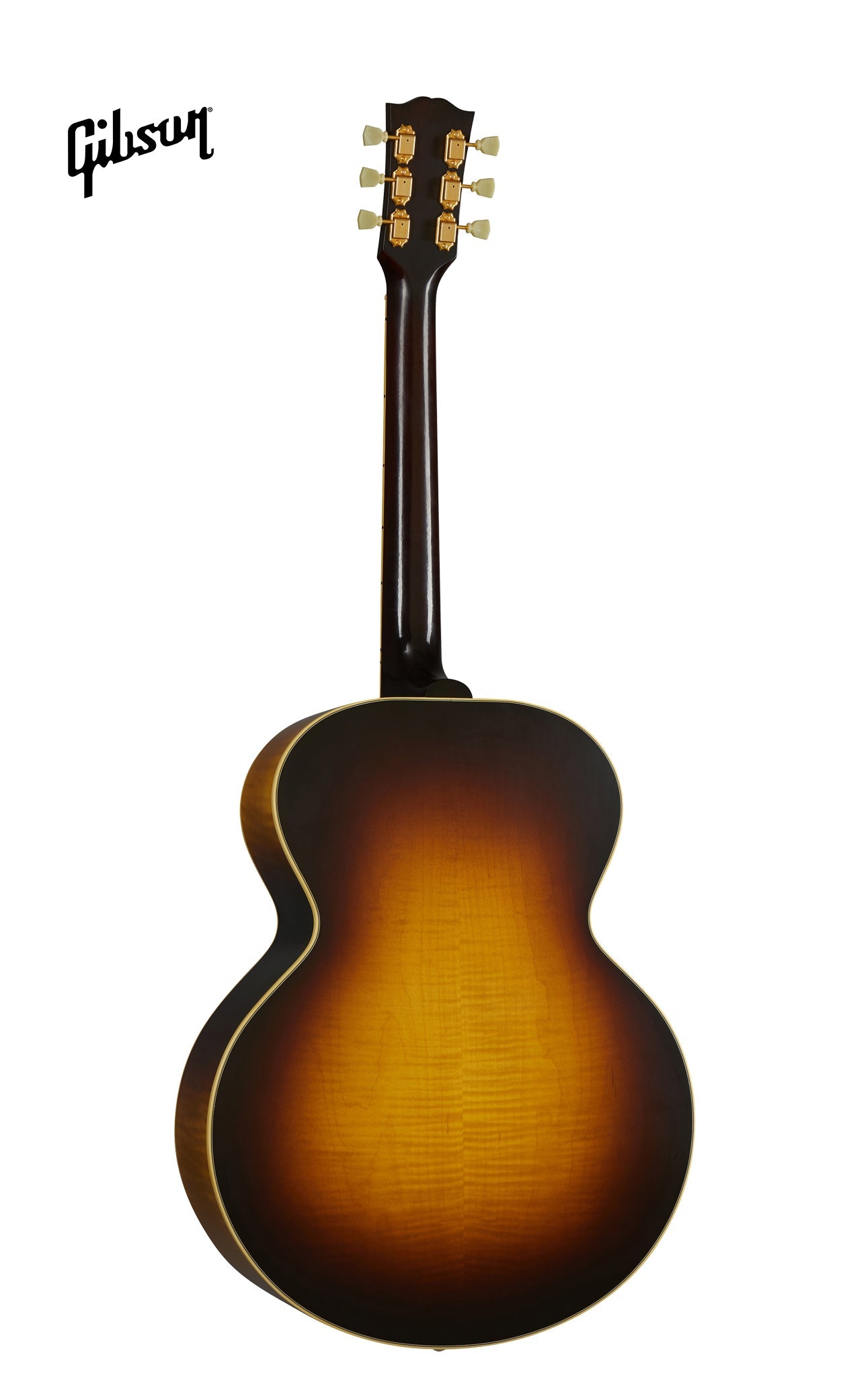 GIBSON 1952 J-185 LEFT-HANDED ACOUSTIC GUITAR - VINTAGE SUNBURST