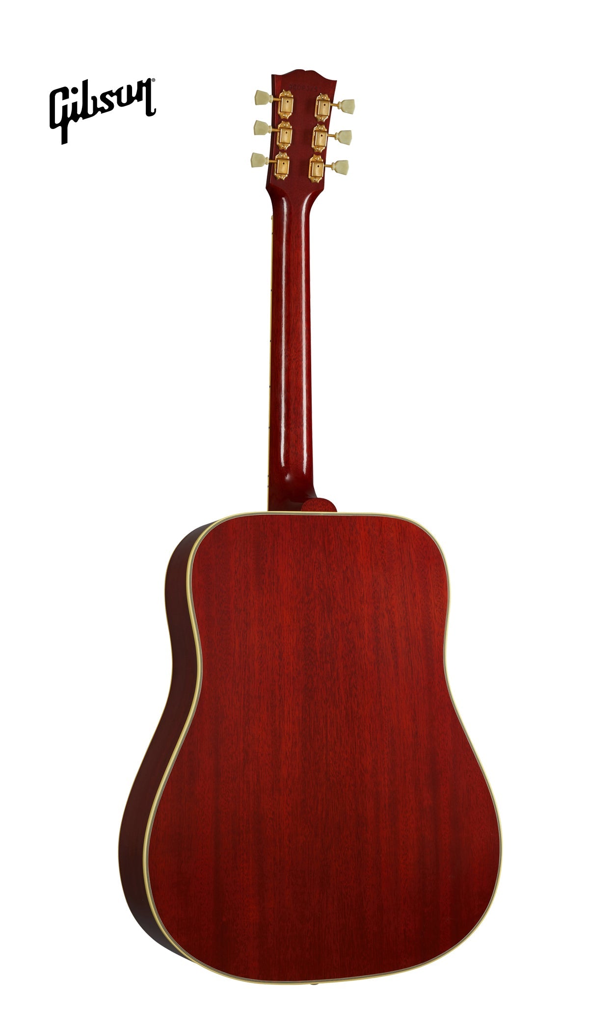 GIBSON 1960 HUMMINGBIRD, FIXED BRIDGE LEFT-HANDED ACOUSTIC GUITAR - HERITAGE CHERRY SUNBURST