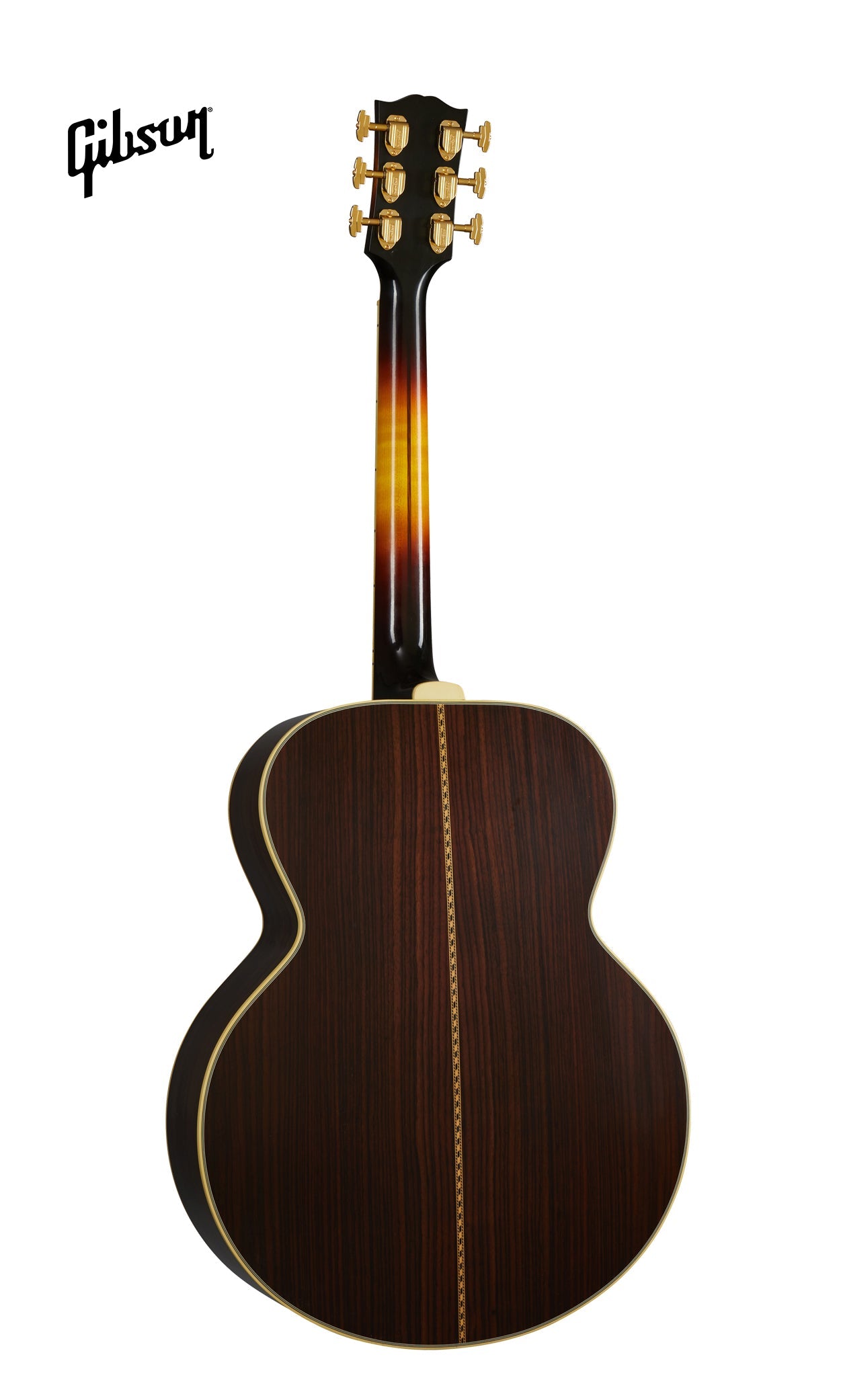 GIBSON PRE-WAR SJ-200 ROSEWOOD LEFT-HANDED ACOUSTIC GUITAR - VINTAGE SUNBURST