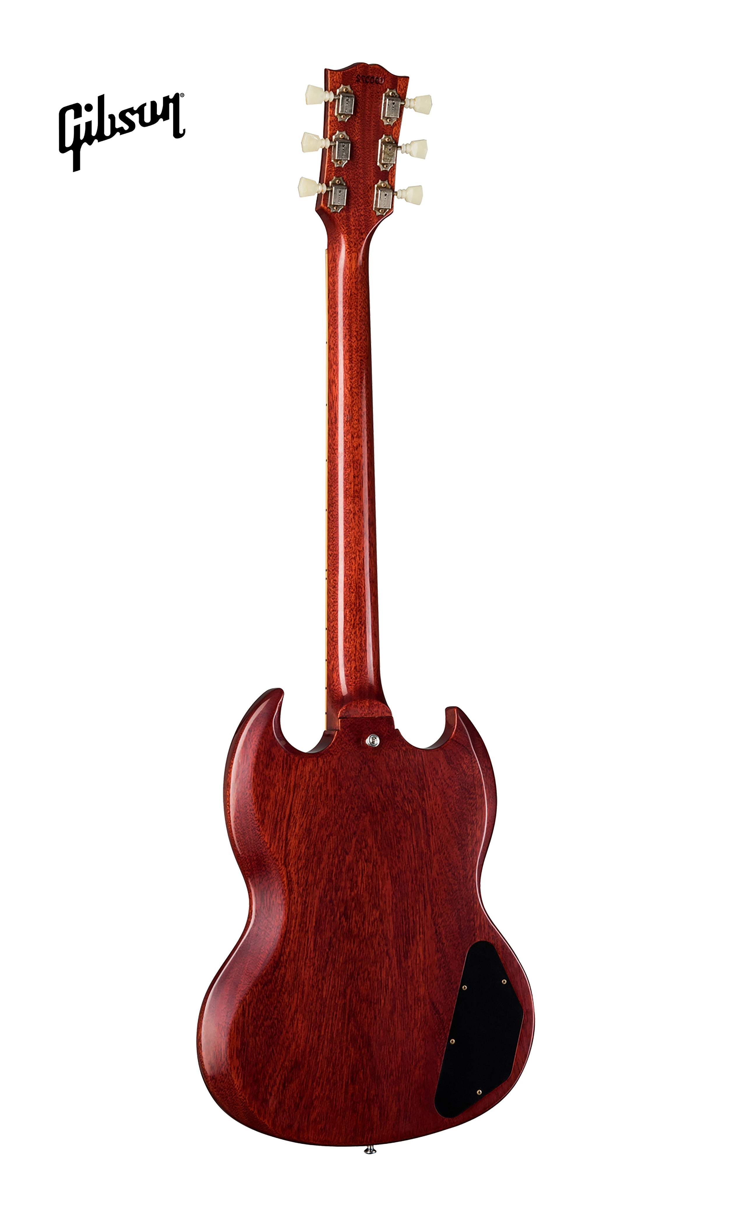 GIBSON 1961 LES PAUL SG STANDARD REISSUE STOPBAR VOS LEFT-HANDED ELECTRIC GUITAR - CHERRY RED