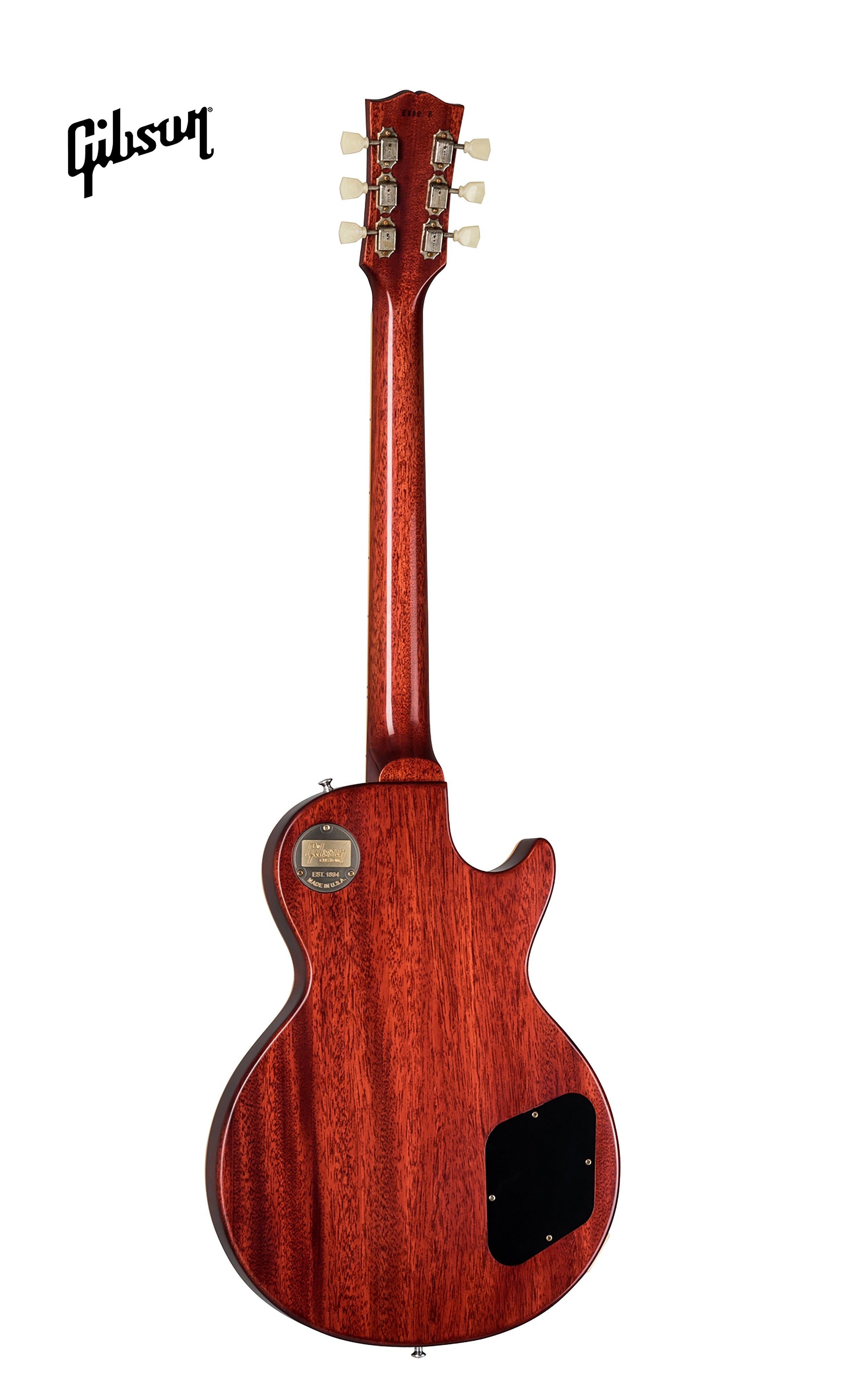 GIBSON 1958 LES PAUL STANDARD REISSUE VOS LEFT-HANDED ELECTRIC GUITAR - BOURBON BURST