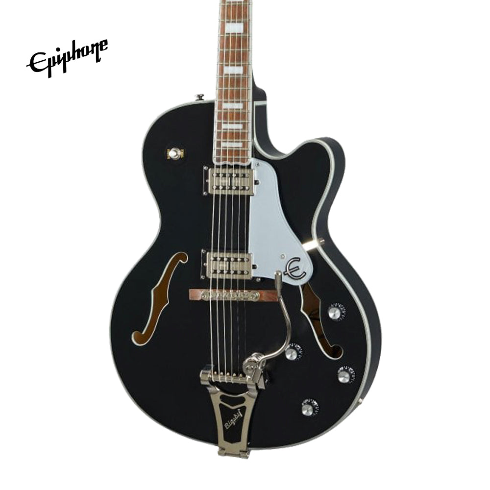 Epiphone Emperor Swingster Hollowbody Electric Guitar - Black Aged Gloss