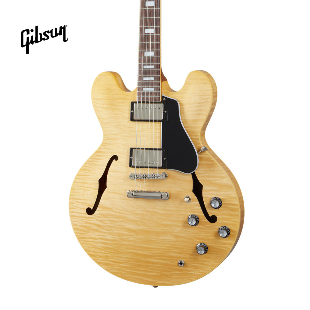 GIBSON ES-335 FIGURED SEMI-HOLLOWBODY ELECTRIC GUITAR - ANTIQUE NATURAL