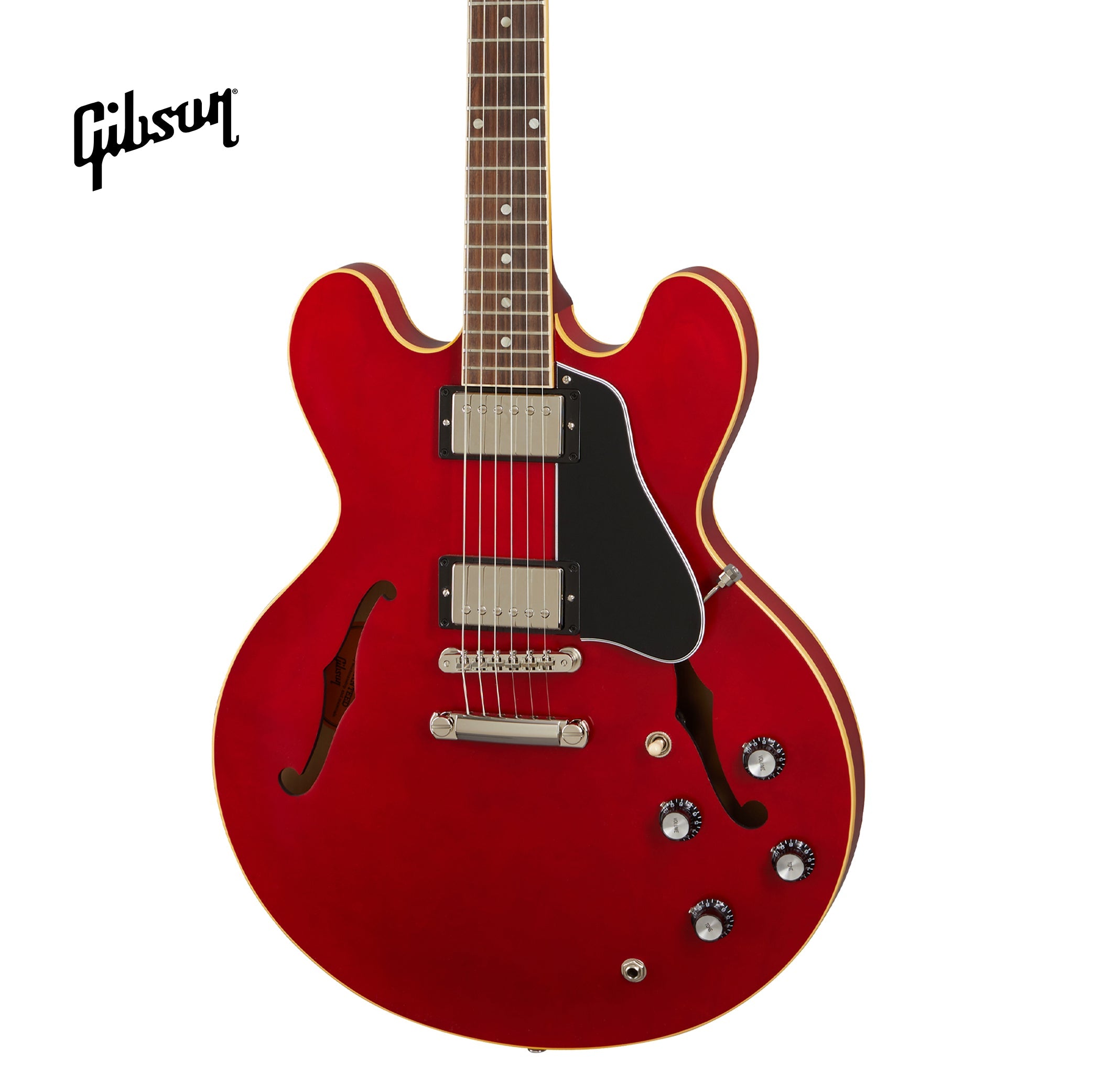 GIBSON ES-335 SATIN SEMI-HOLLOWBODY ELECTRIC GUITAR - SATIN CHERRY