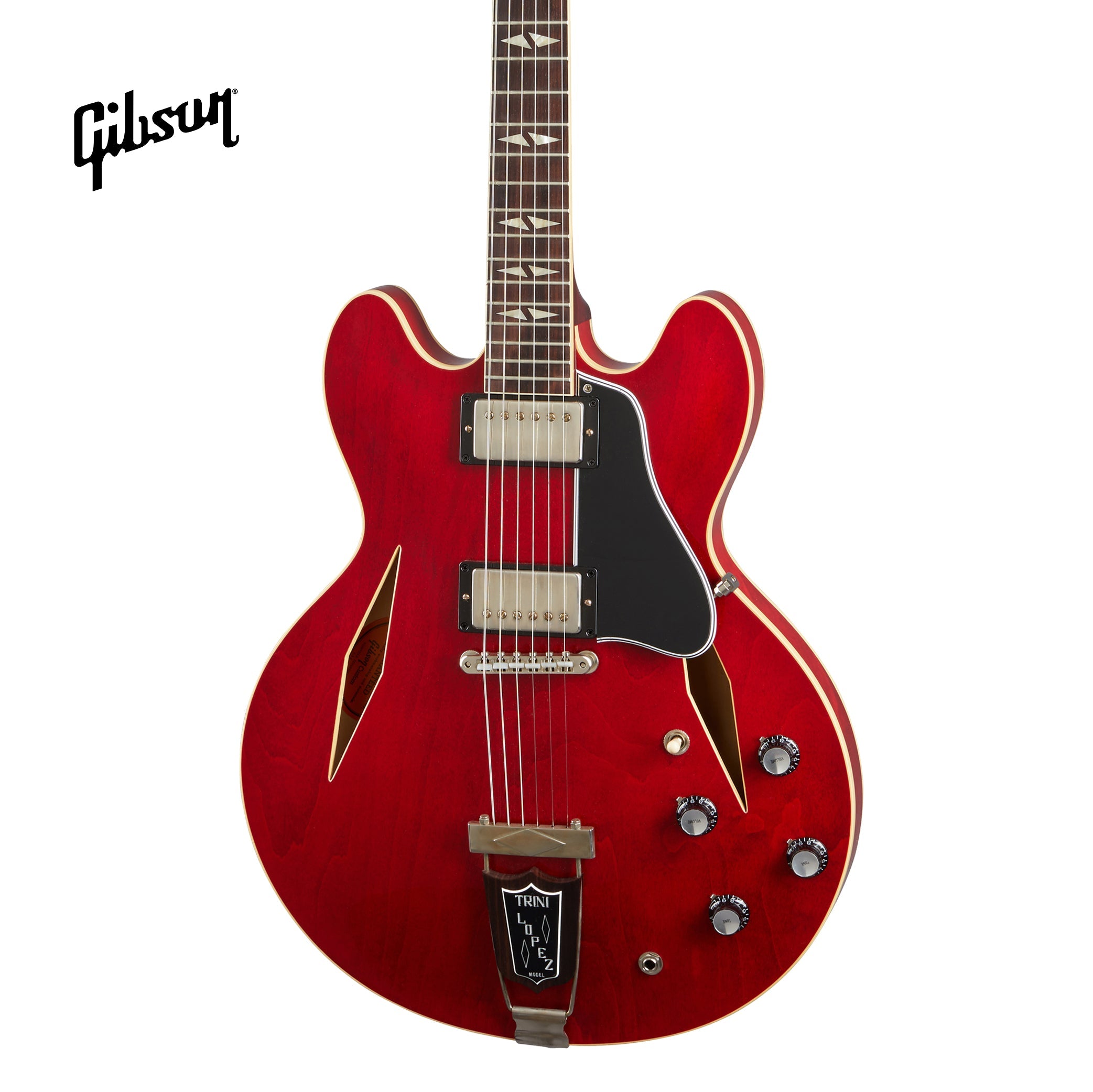GIBSON 1964 TRINI LOPEZ STANDARD REISSUE VOS SEMI-HOLLOWBODY ELECTRIC GUITAR - 60S CHERRY