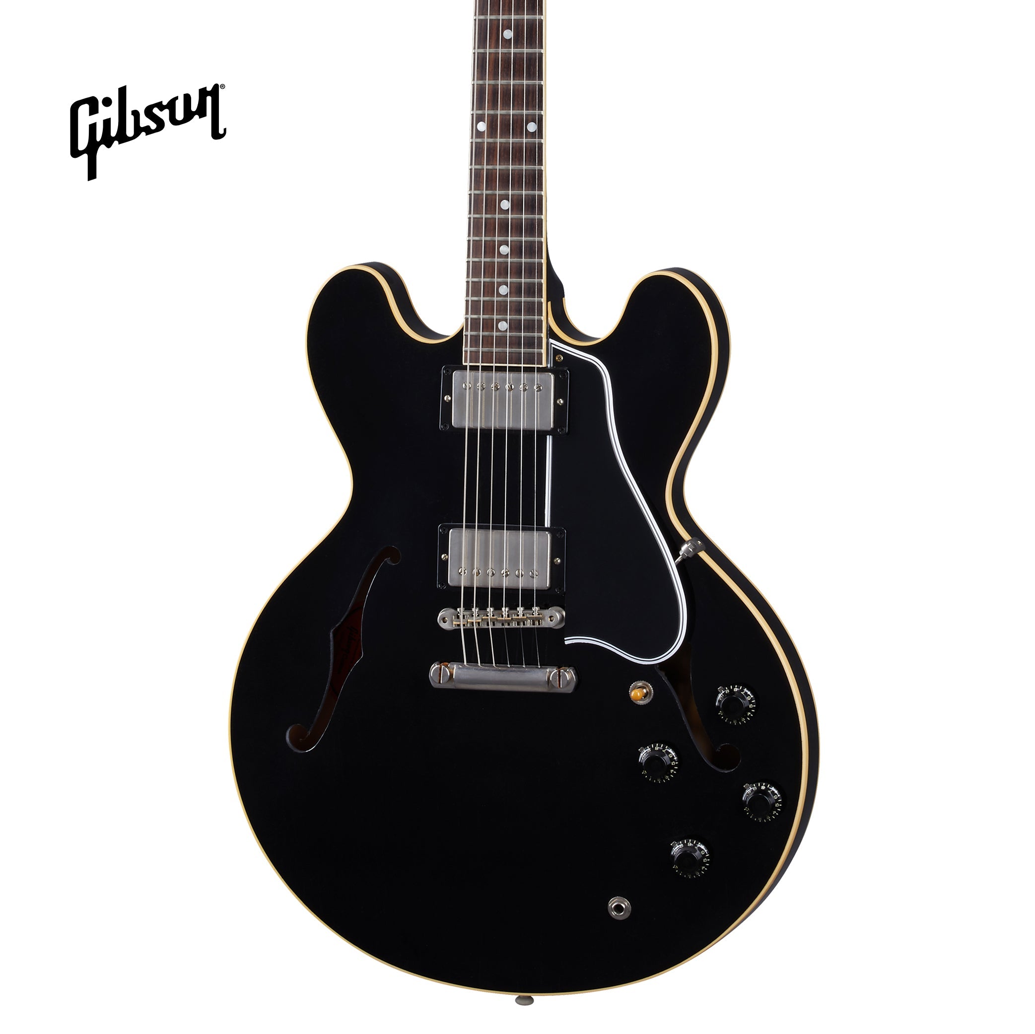 GIBSON 1959 ES-335 REISSUE ULTRA LIGHT AGED SEMI-HOLLOWBODY ELECTRIC GUITAR - EBONY