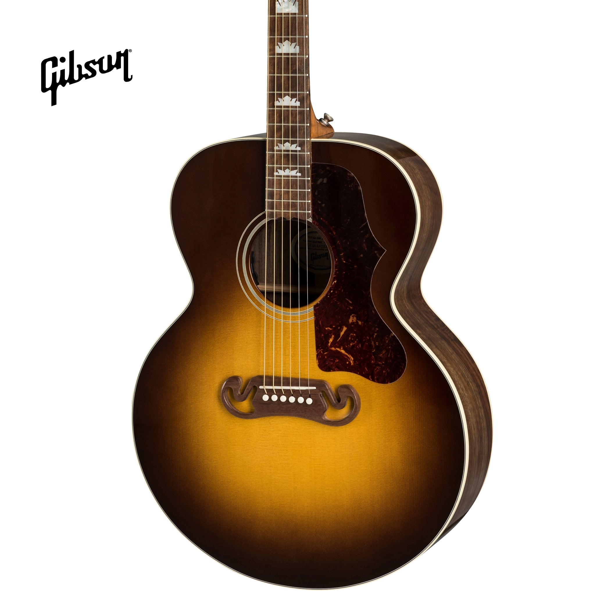 GIBSON SJ-200 STUDIO WALNUT ACOUSTIC-ELECTRIC GUITAR - WALNUT BURST