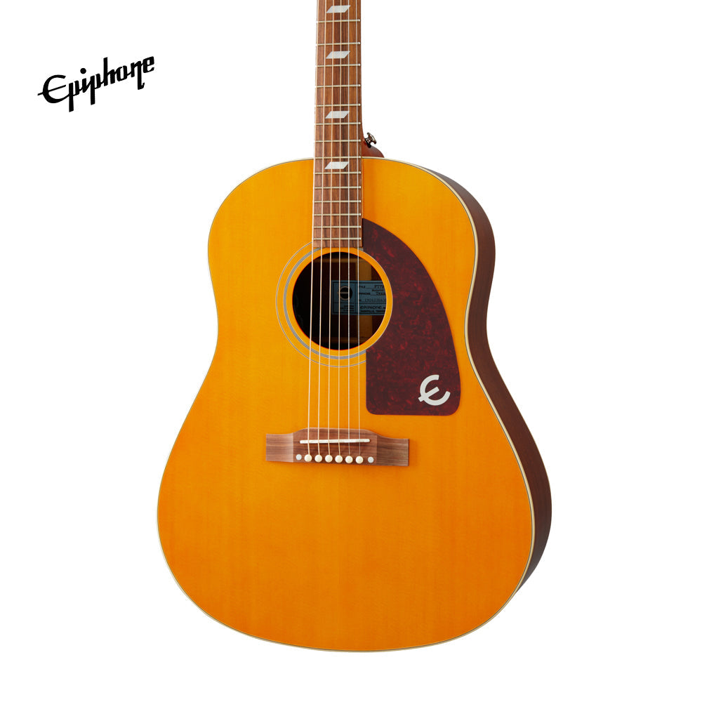 Epiphone Masterbilt Texan Acoustic-Electric Guitar - Antique Natural Aged Gloss