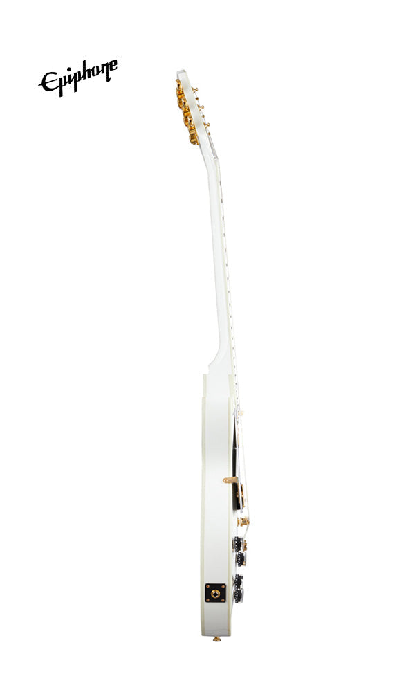 Epiphone Les Paul Custom Left-Handed Electric Guitar - Alpine White