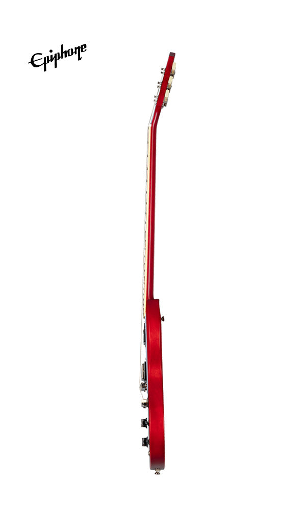 (Epiphone Inspired by Gibson Custom) Epiphone 1961 Les Paul SG Standard Electric Guitar, Case Included - Aged 60s Cherry