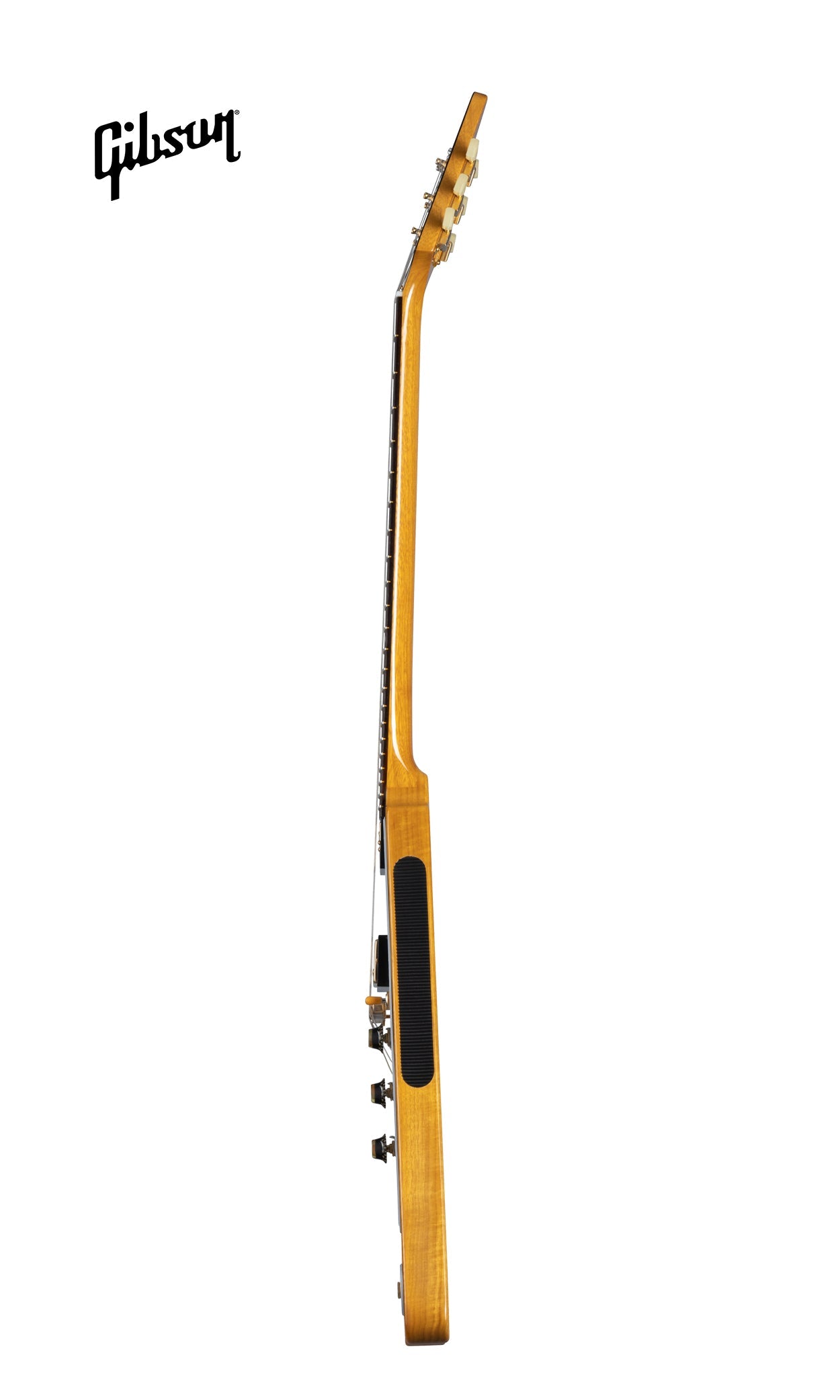 GIBSON 1958 KORINA FLYING V ELECTRIC GUITAR WITH BLACK PICKGUARD - NATURAL