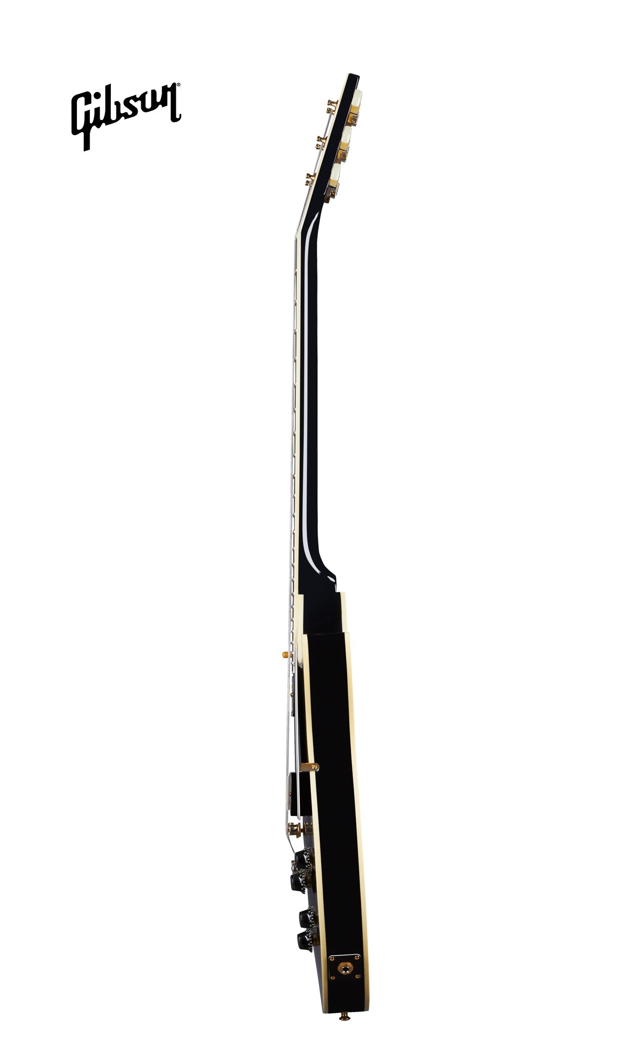 GIBSON 1957 LES PAUL CUSTOM REISSUE 2-PICKUP ULTRA LIGHT AGED ELECTRIC GUITAR - EBONY