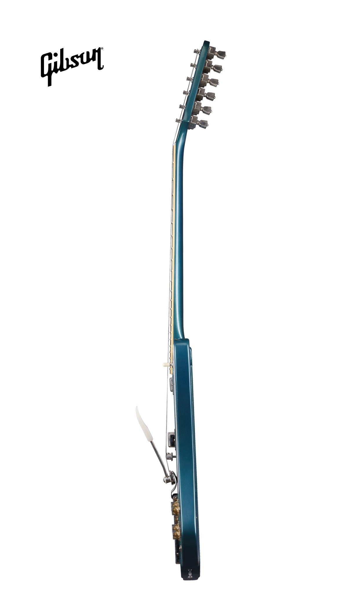 GIBSON 1963 FIREBIRD V WITH MAESTRO VIBROLA ULTRA LIGHT AGED ELECTRIC GUITAR - PELHAM BLUE