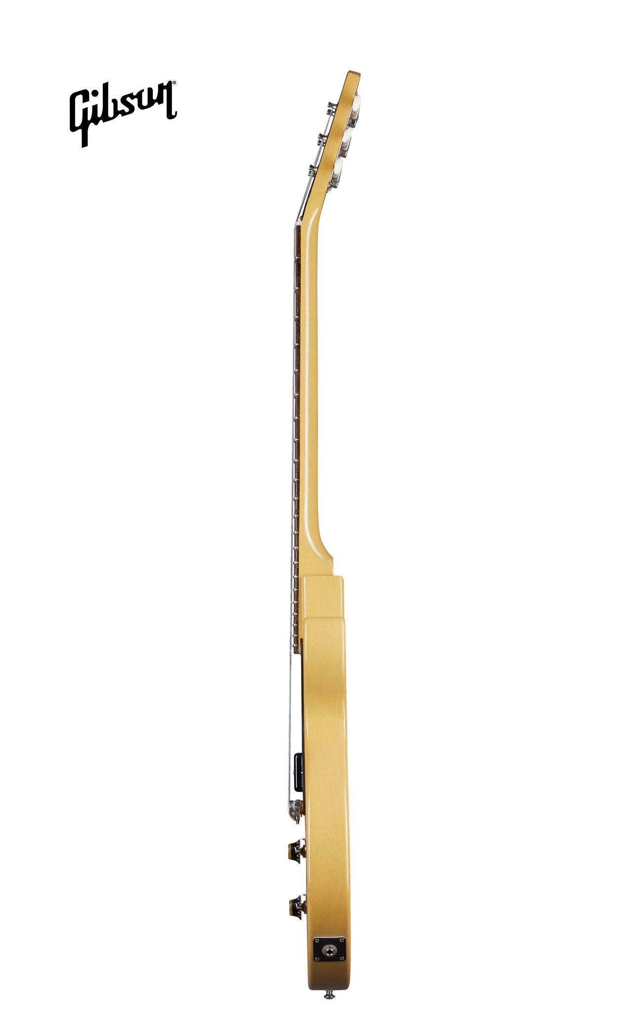 GIBSON 1957 LES PAUL JUNIOR SINGLE CUT REISSUE ULTRA LIGHT AGED ELECTRIC GUITAR - TV YELLOW