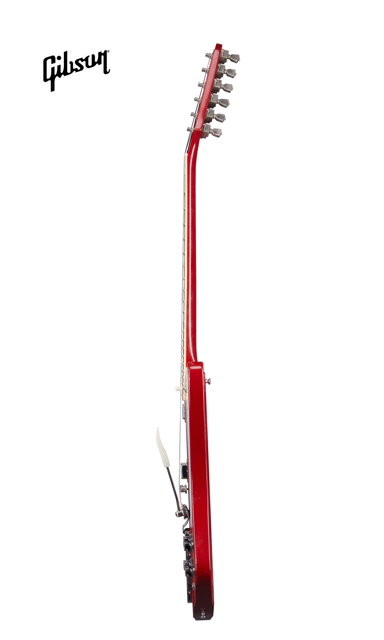 GIBSON 1963 FIREBIRD V WITH MAESTRO VIBROLA LIGHT AGED ELECTRIC GUITAR - CARDINAL RED