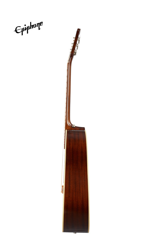 Epiphone Masterbilt Texan Acoustic-Electric Guitar - Faded Cherry Aged Gloss