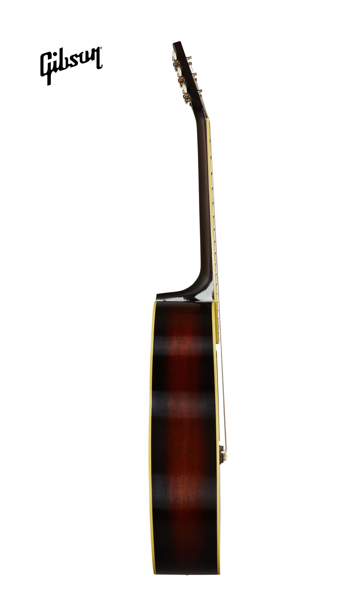 GIBSON 1934 JUMBO LEFT-HANDED ACOUSTIC GUITAR - VINTAGE SUNBURST