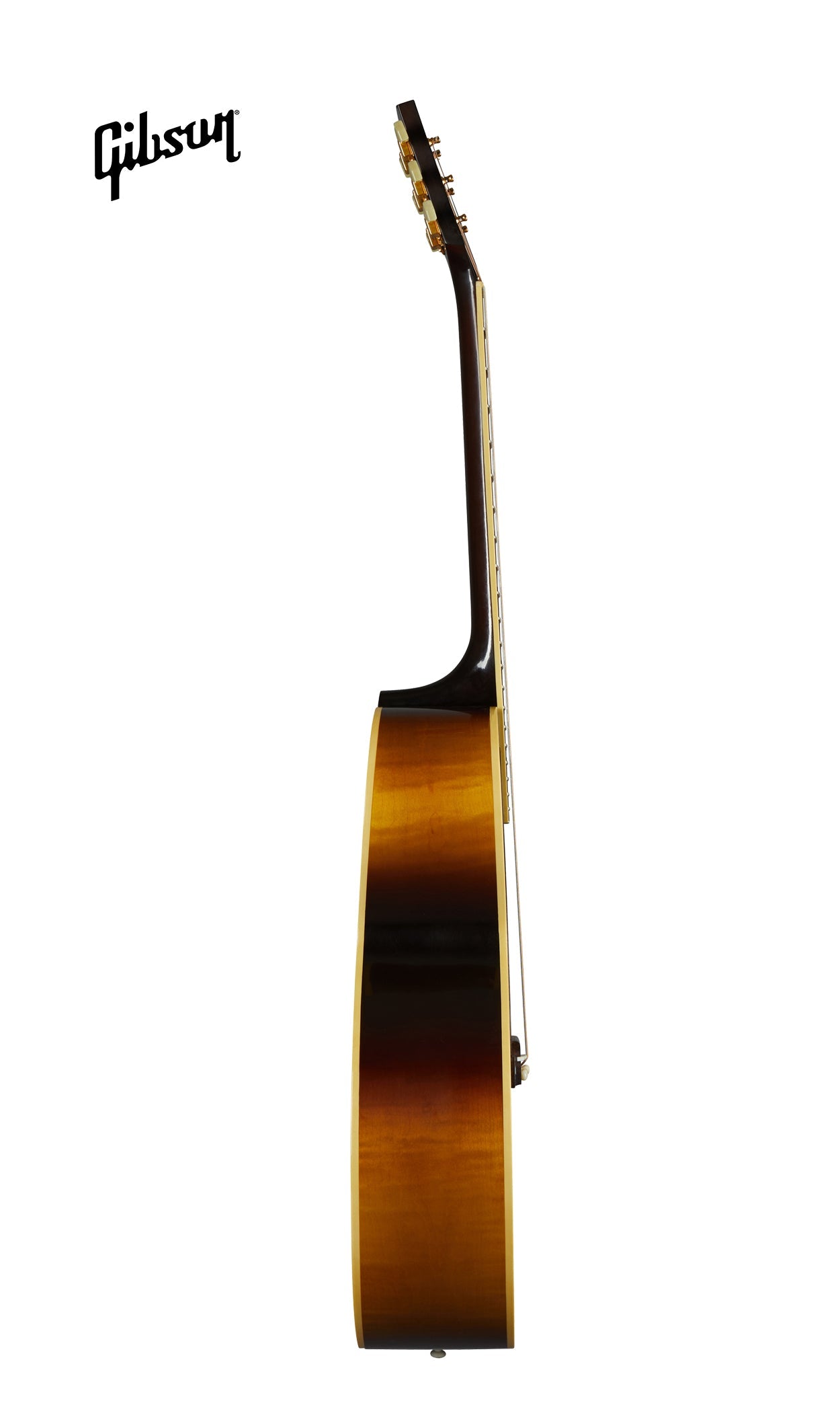 GIBSON 1952 J-185 LEFT-HANDED ACOUSTIC GUITAR - VINTAGE SUNBURST