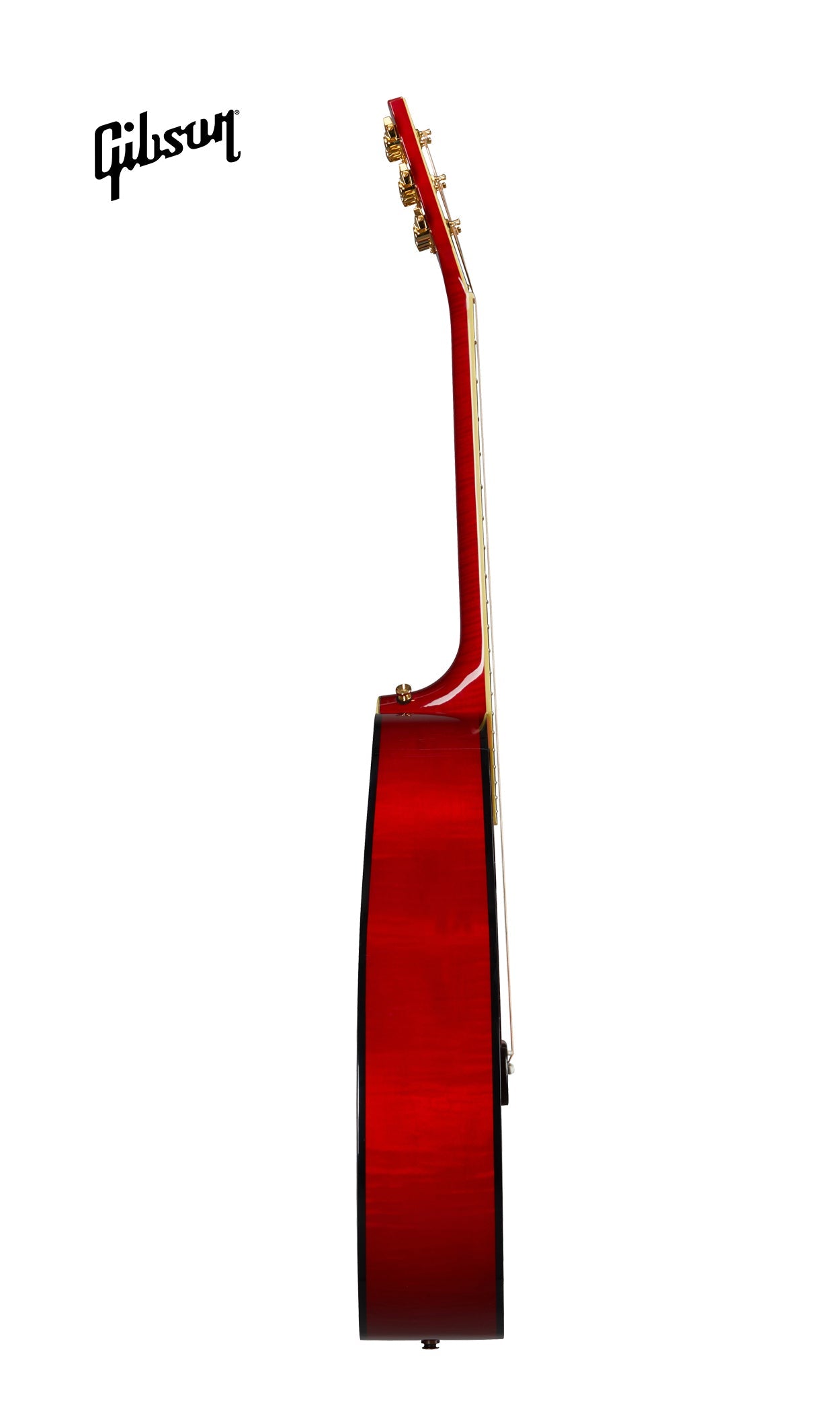 GIBSON ORIANTHI SJ-200 LEFT-HANDED ACOUSTIC-ELECTRIC GUITAR - CHERRY