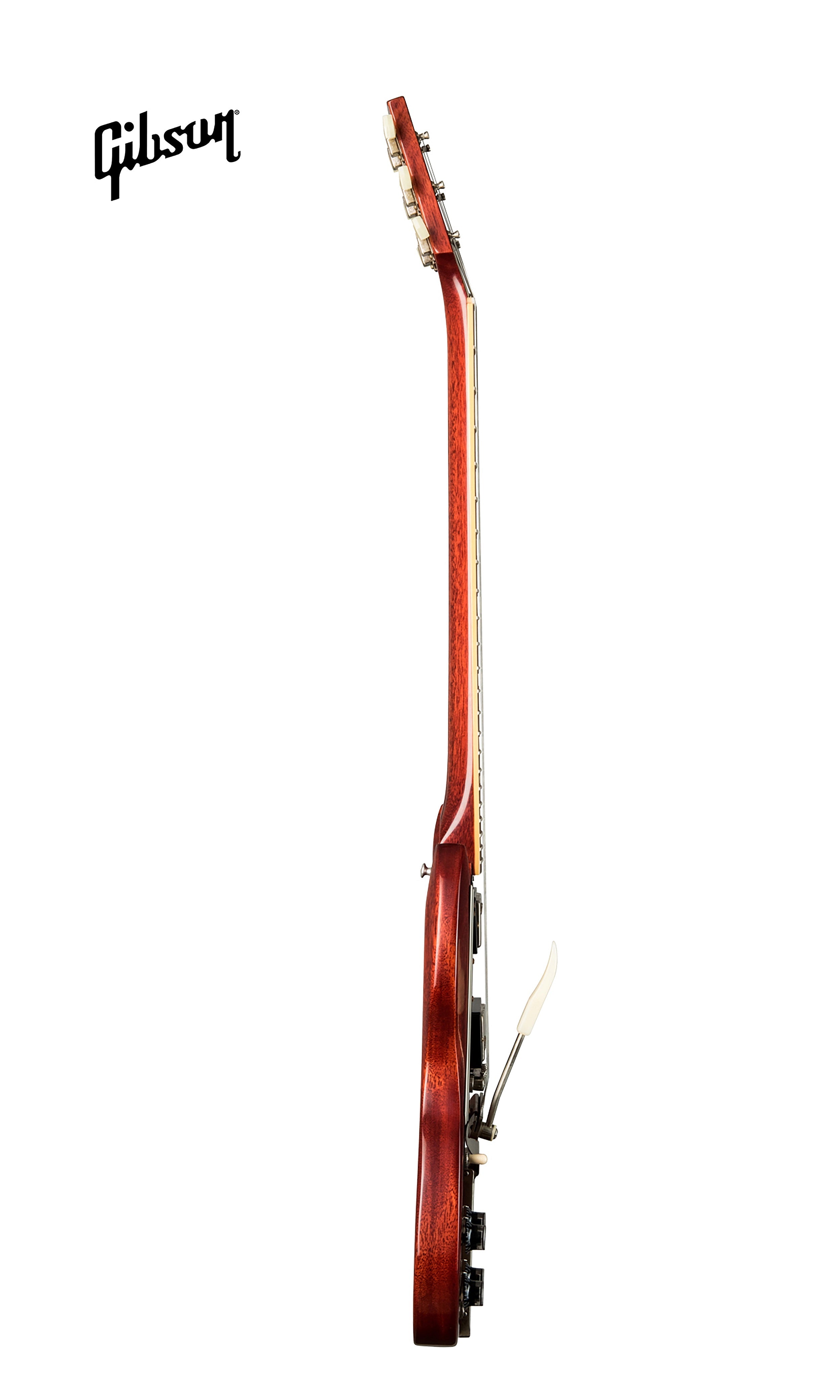 GIBSON 1964 SG STANDARD REISSUE WITH MAESTRO VIBROLA VOS LEFT-HANDED ELECTRIC ELECTRIC GUITAR - CHERRY RED