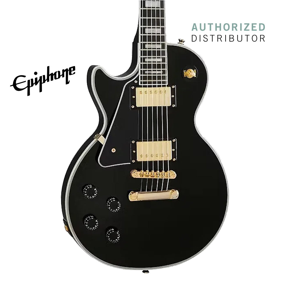Epiphone Les Paul Custom Left-handed Electric Guitar - Ebony