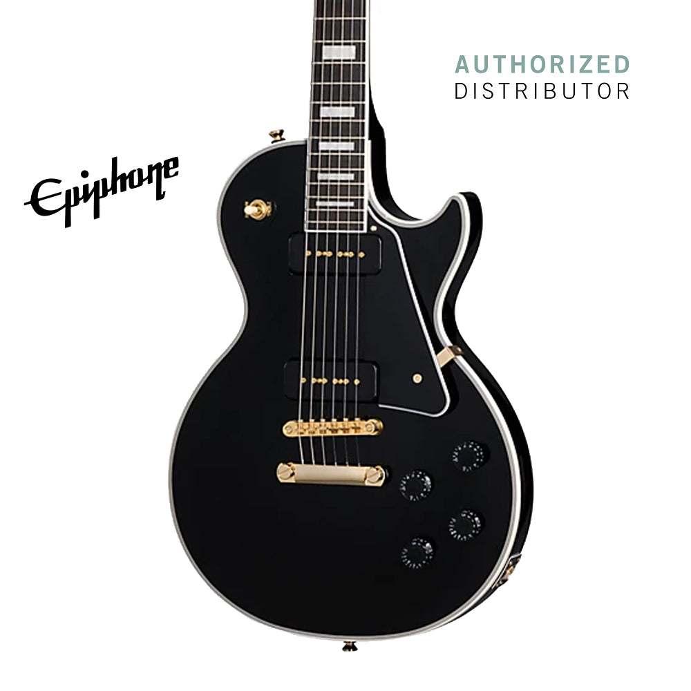 Epiphone Limited Edition Les Paul Custom P-90 Electric Guitar - Ebony
