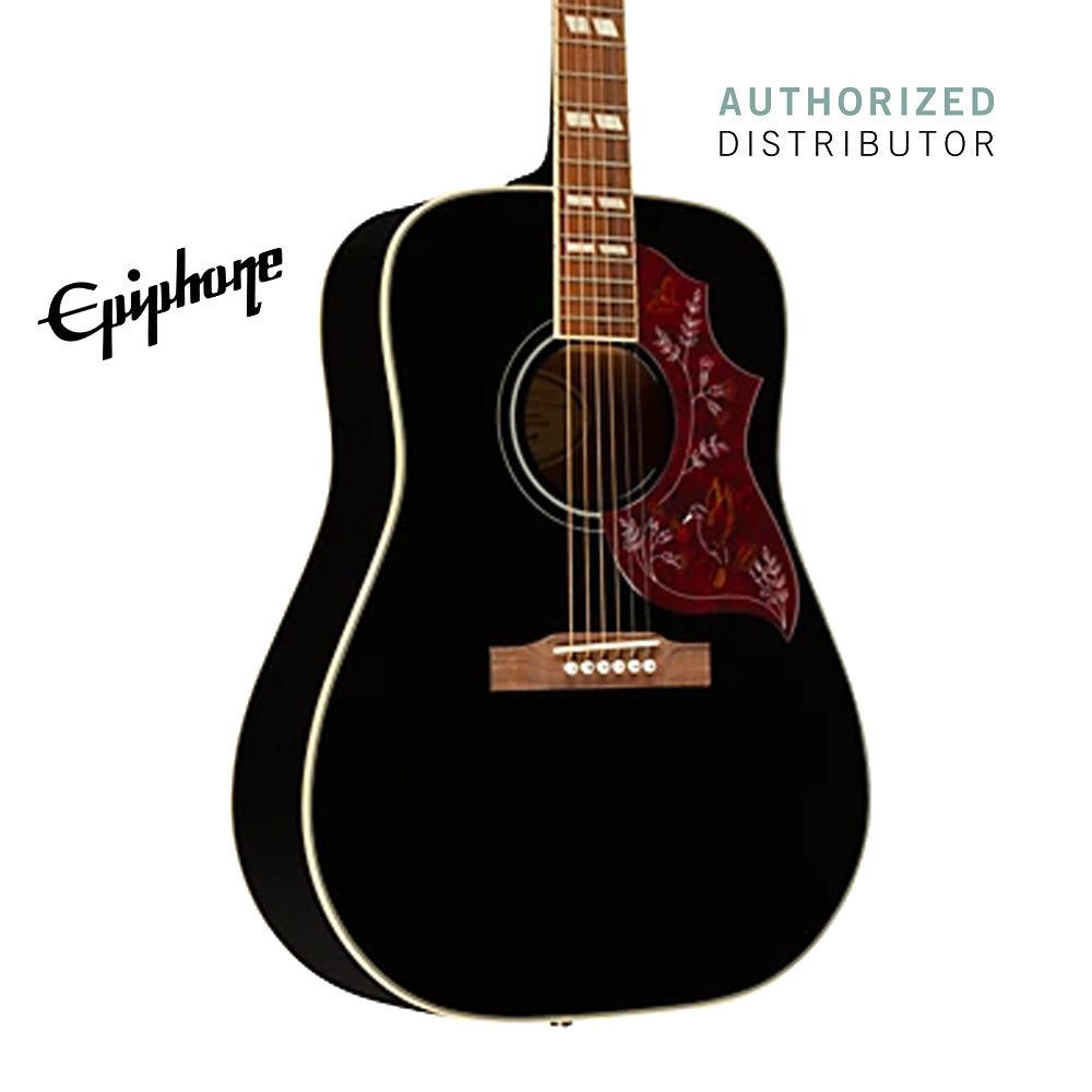 Epiphone Limited Edition Hummingbird Studio Acoustic-Electric Guitar - Ebony