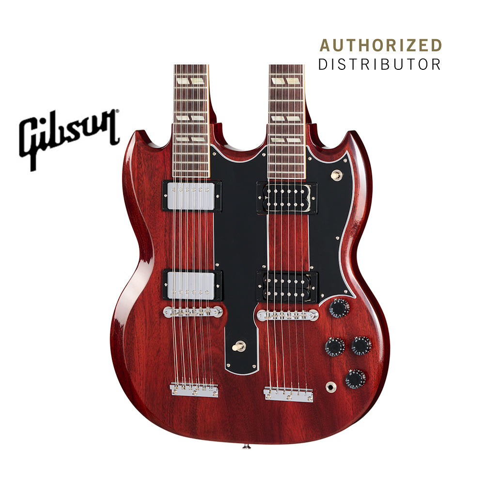 GIBSON CUSTOM JIMMY PAGE EDS-1275 DOUBLENECK VOS ELECTRIC GUITAR - '69 CHERRY