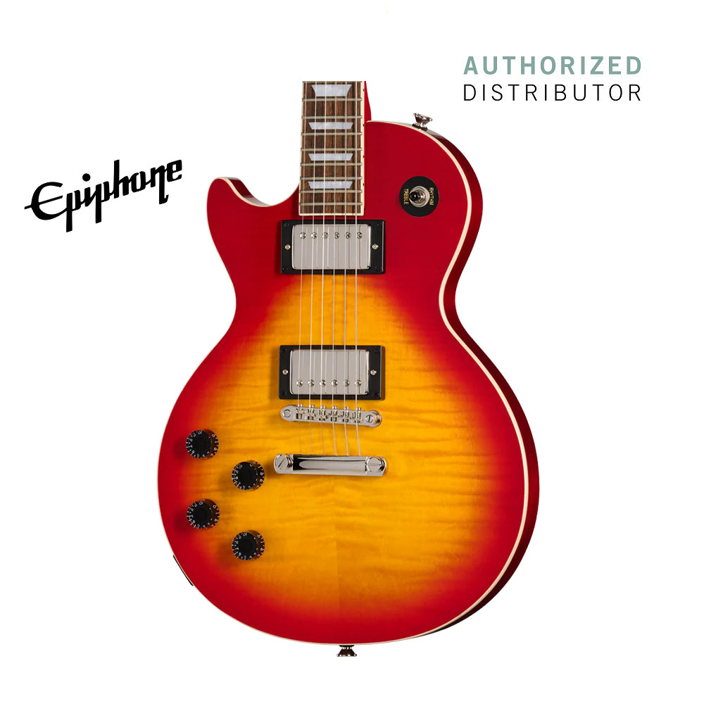 Epiphone Les Paul Tribute Plus Left-handed Electric Guitar - Heritage Cherry Sunburst