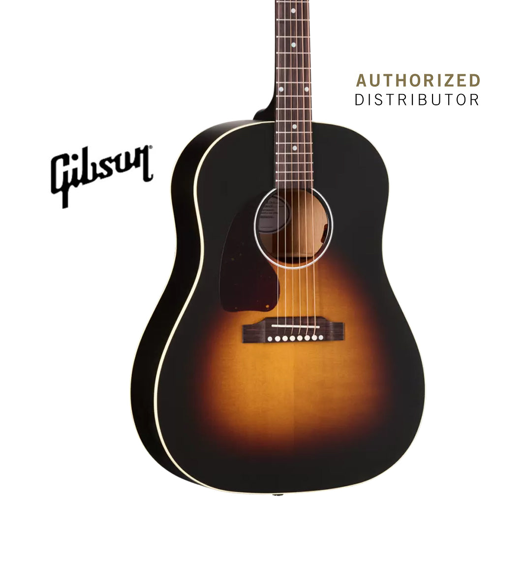 GIBSON ACOUSTIC J-45 SPECIAL LEFT-HANDED ACOUSTIC-ELECTRIC GUITAR - VINTAGE SUNBURST
