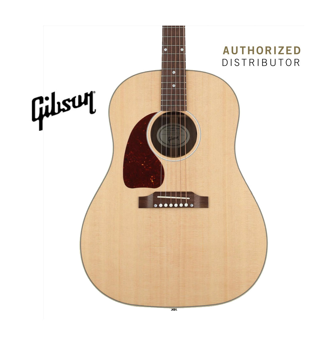 GIBSON ACOUSTIC J-45 STUDIO WALNUT LEFT-HANDED ACOUSTIC-ELECTRIC GUITAR - NATURAL