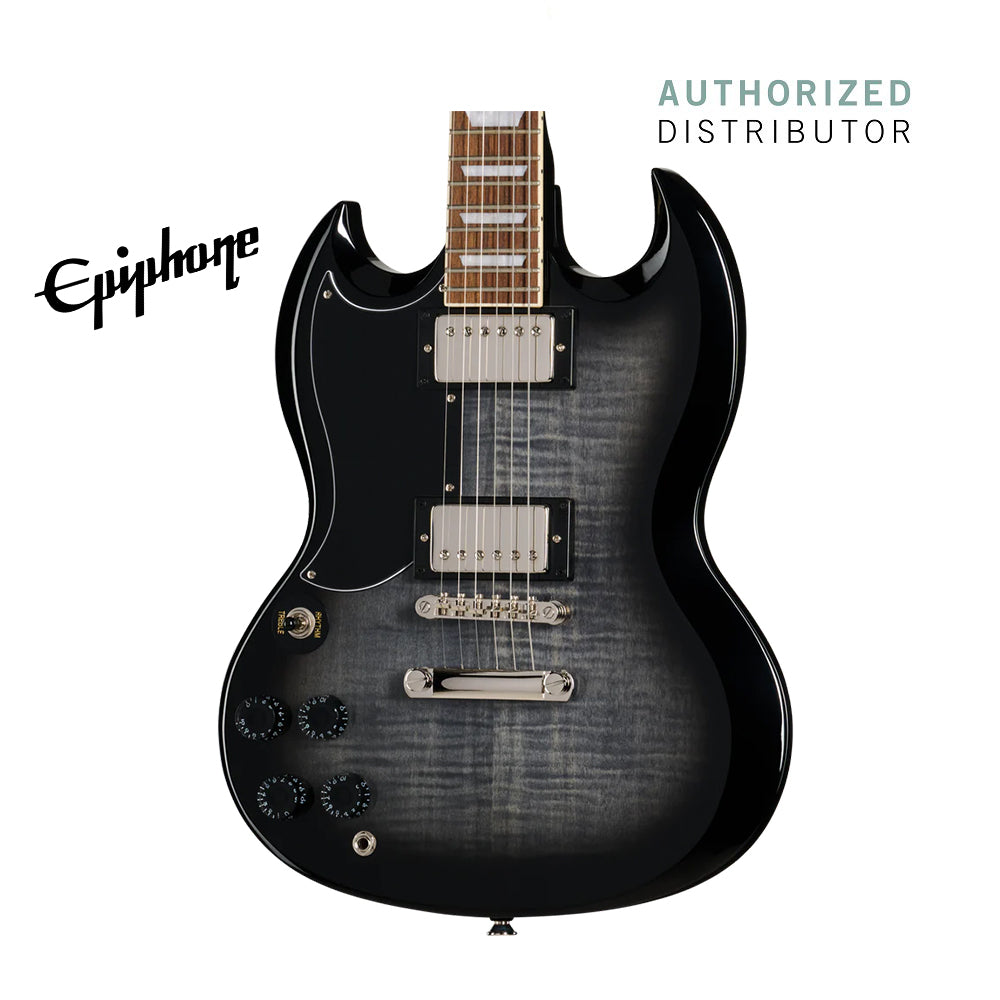 Epiphone SG Tribute Plus Left-handed Electric Guitar - Transparent Ebony